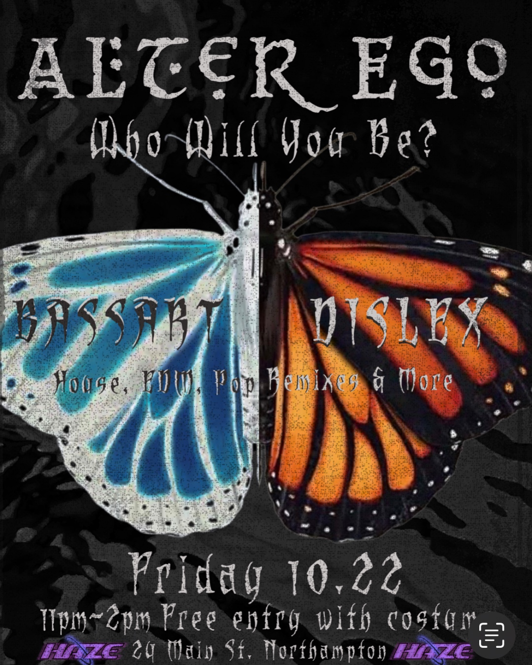 Flyer: Club Haze: Alter Ego