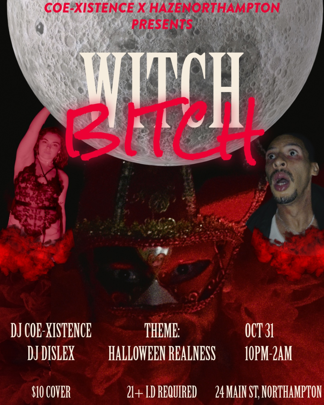 Flyer: Witch Bitch Halloween Party